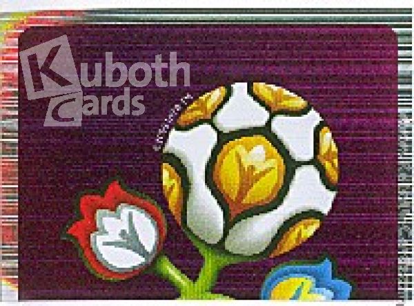 Fussball 2012 Panini EM - No 1 - offizielles Logo