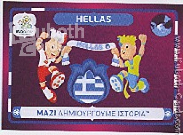 Fussball 2012 Panini EM - No 31 - Griechenland