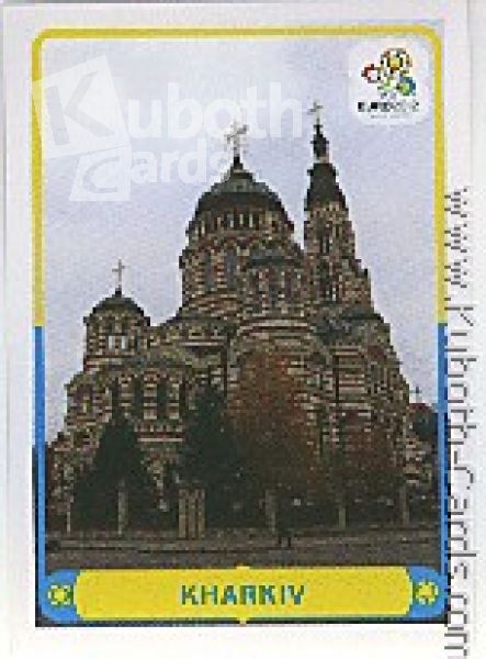 Fussball 2012 Panini EM - No 19 - Austragungsort Charkiw