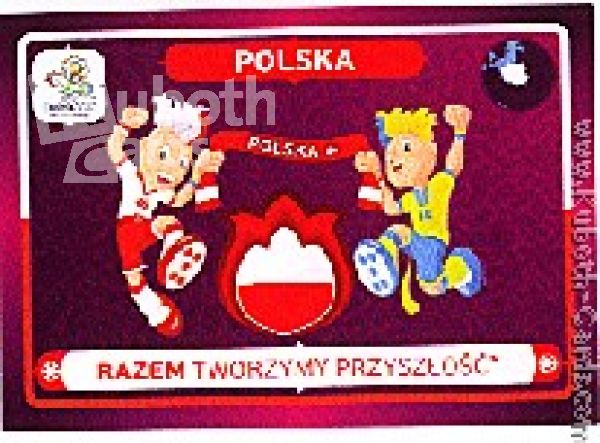 Fussball 2012 Panini EM - No 30 - Polen
