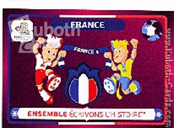 Soccer 2012 Panini European Championship - No 44 - Team France
