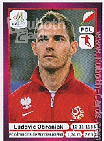 Soccer 2012 Panini European Championship - No 71 - Ludovic Obraniak