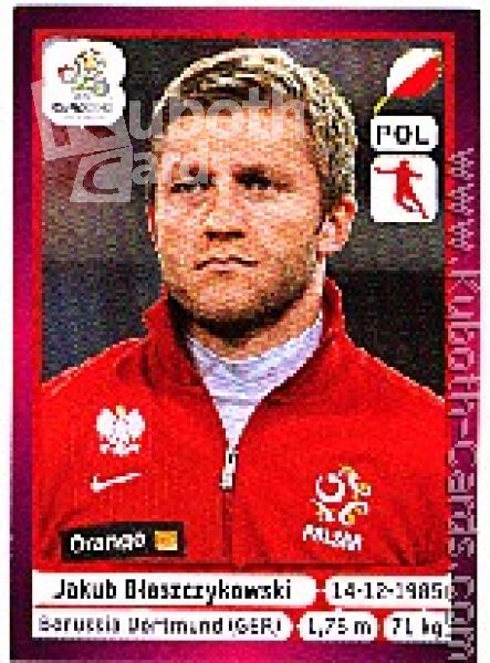 Soccer 2012 Panini European Championship - No 65 - Jakub Blaszczykowski