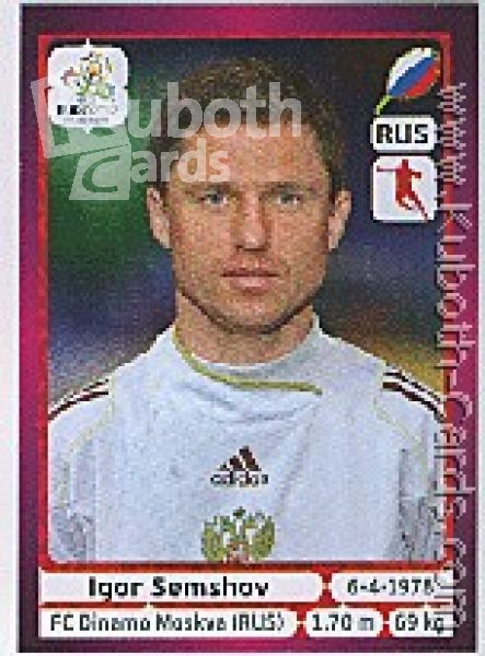 Fussball 2012 Panini EM - No 123 - Igor Semshov