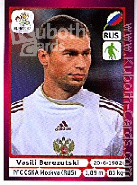 Fussball 2012 Panini EM - No 118 - Vasili Berezutski