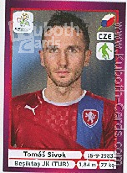 Fussball 2012 Panini EM - No 147 - Tomas Sivok