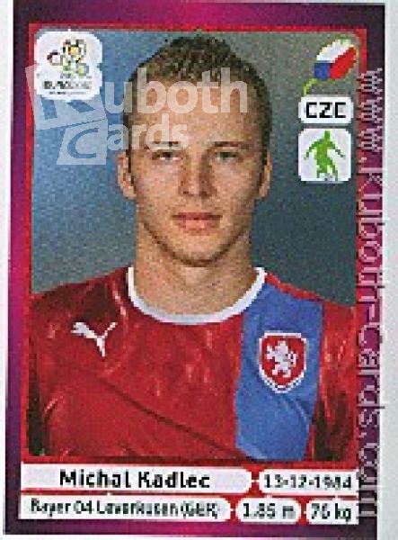 Fussball 2012 Panini EM - No 144 - Michal Kadlec