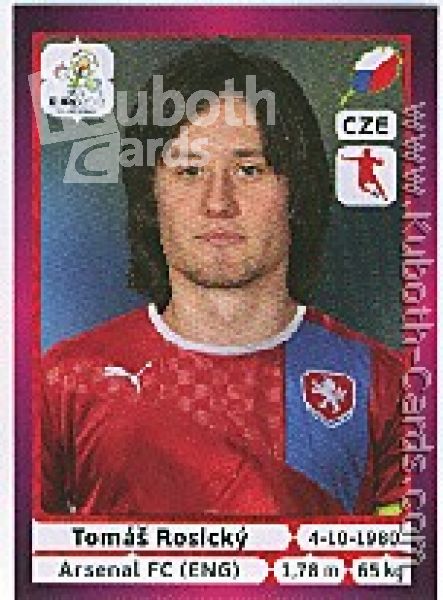 Fussball 2012 Panini EM - No 155 - Tomas Rosicky