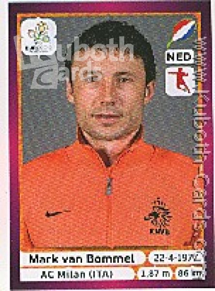 Fussball 2012 Panini EM - No 178 - Mark van Bommel