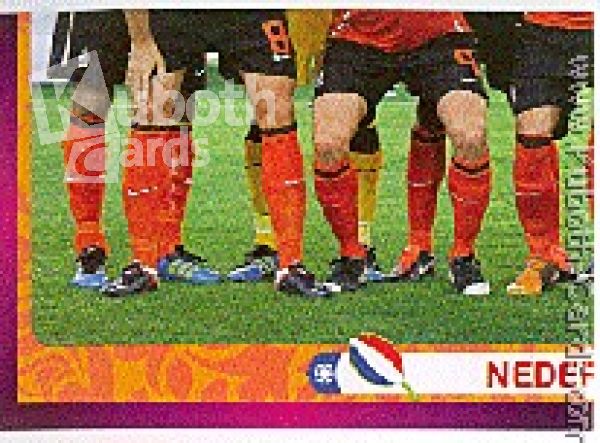 Fussball 2012 Panini EM - No 169 - Mannschaftsbild Niederlande