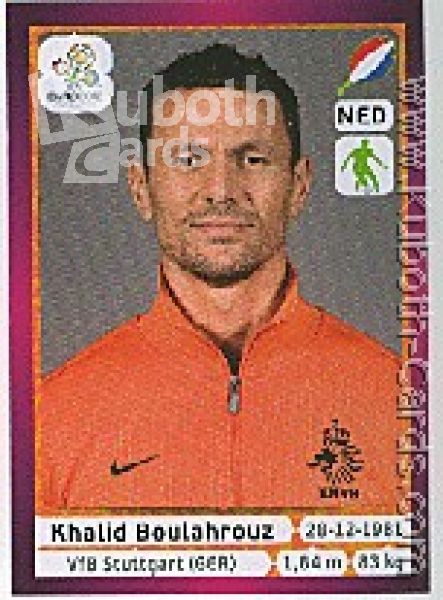 Fussball 2012 Panini EM - No 177 - Khalid Boulahrouz