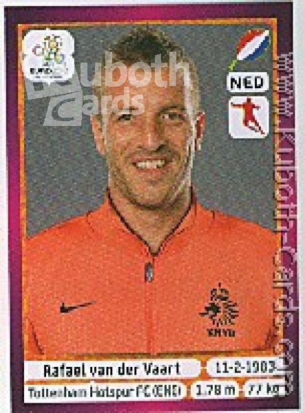 Fussball 2012 Panini EM - No 181 - Rafael van der Vaart
