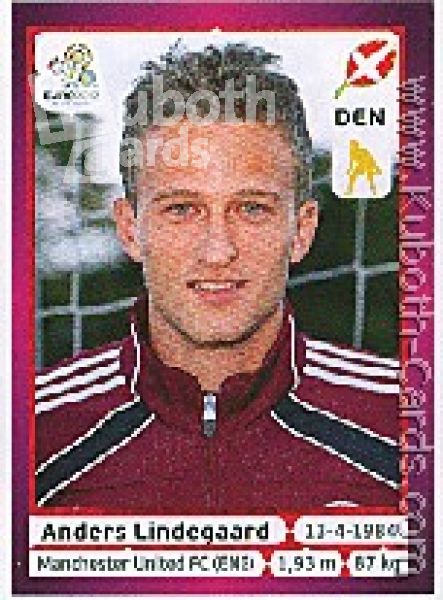 Fussball 2012 Panini EM - No 201 - Anders Lindegaard