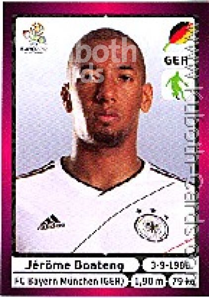 Fussball 2012 Panini EM - No 234 - Jérôme Boateng
