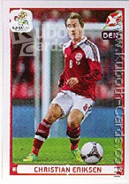 Fussball 2012 Panini EM - No 221 - Christian Eriksen