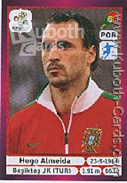 Fussball 2012 Panini EM - No 275 - Hugo Almeida
