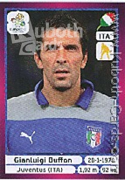 Fussball 2012 Panini EM - No 316 - Gianluigi Buffon