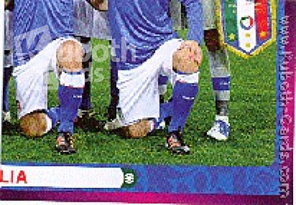 Fussball 2012 Panini EM - No 315 - Mannschaftsbild Italien