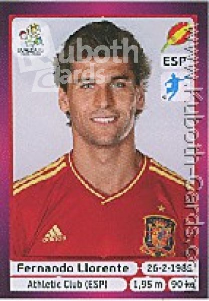 Fussball 2012 Panini EM - No 306 - Fernando Llorente