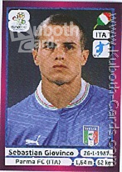 Fussball 2012 Panini EM - No 331 - Sebastian Giovinco
