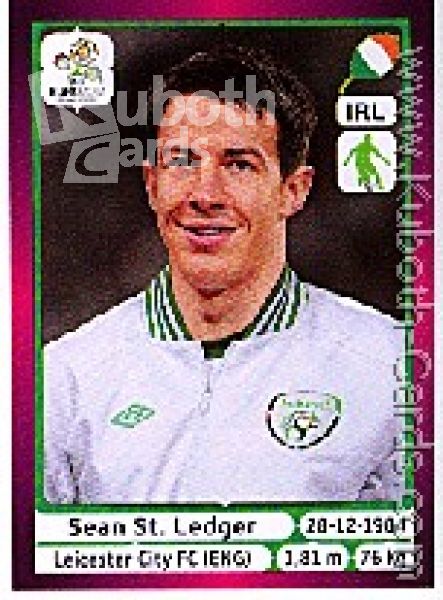 Fussball 2012 Panini EM - No 348 - Sean St. Ledger