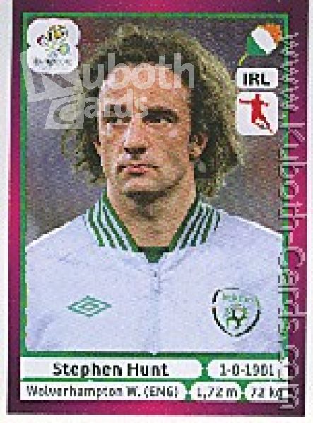 Fussball 2012 Panini EM - No 358 - Stephen Hunt