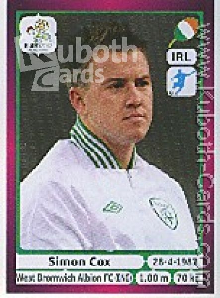 Fussball 2012 Panini EM - No 361 - Simon Cox