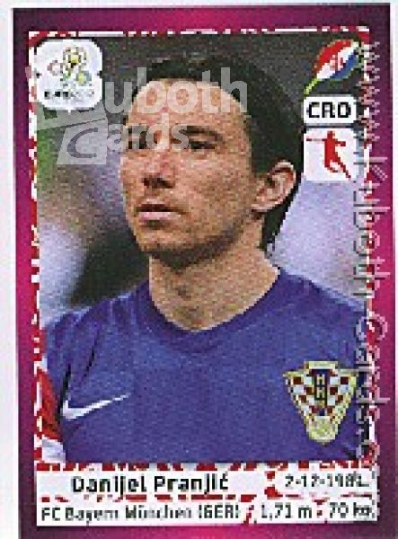 Fussball 2012 Panini EM - No 383 - Danijel Pranjic