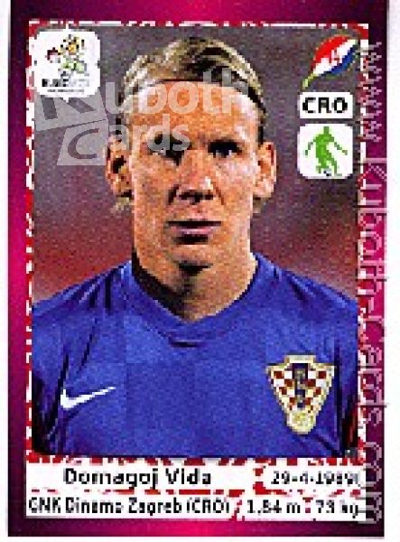Fussball 2012 Panini EM - No 381 - Domagoj Vida