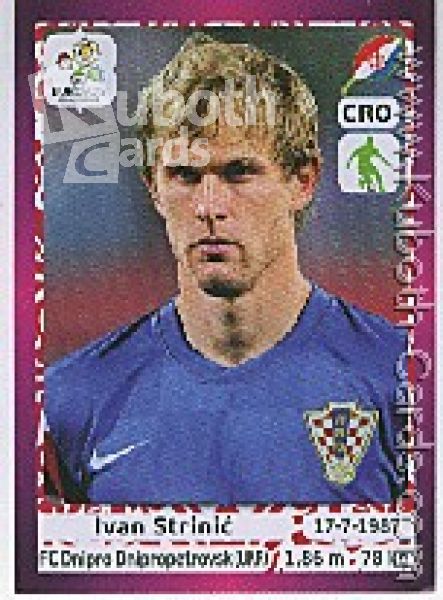 Fussball 2012 Panini EM - No 380 - Ivan Strinic