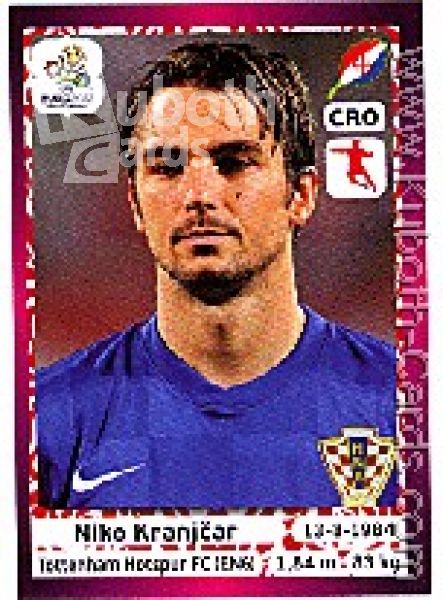 Fussball 2012 Panini EM - No 386 - Niko Kranjcar