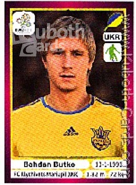 Fussball 2012 Panini EM - No 409 - Bohdan Butko