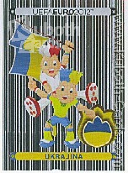 Fussball 2012 Panini EM - No 397 - Slavek & Slavko Ukraine