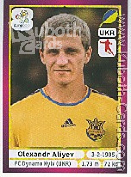 Fussball 2012 Panini EM - No 414 - Olexandr Aliyev
