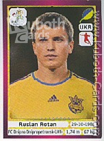 Fussball 2012 Panini EM - No 411 - Ruslan Rotan