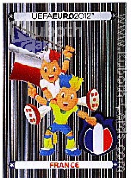 Fussball 2012 Panini EM - No 455 - Slavko & Slavek Frankreich