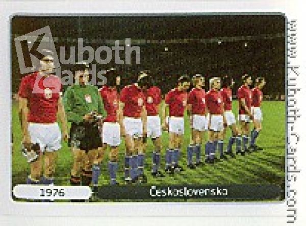 Fussball 2012 Panini EM - No 521 - Tschechoslowakei