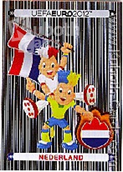 Fussball 2012 Panini EM - No 165 - Slavko & Slavek Niederlande