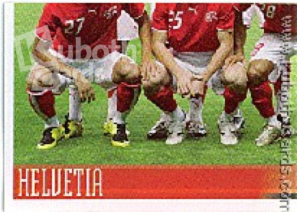 Fussball 2008 Panini EM - No 49 - Mannschaftsbild Schweiz