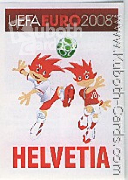 Football 2008 Panini European Championship - No 46 - Mascot Switzerland