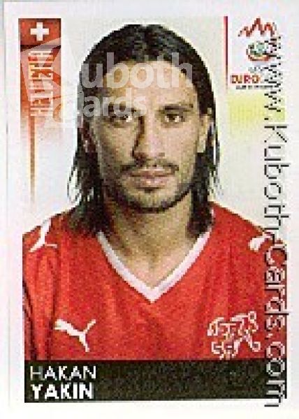 Soccer 2008 Panini European Championship - No 64 - Hakan Yakin
