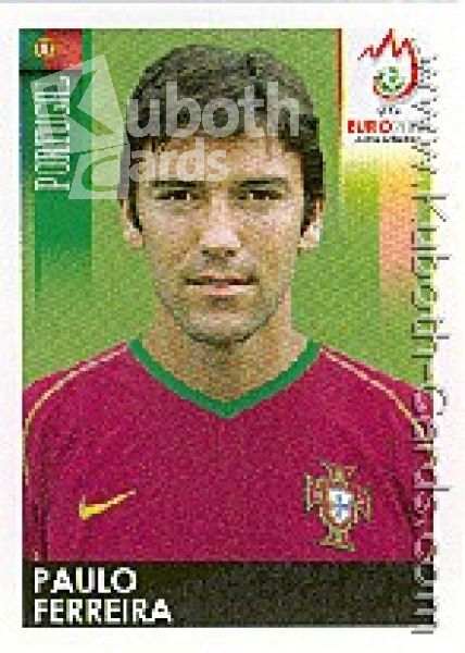 Soccer 2008 Panini European Championship - No 108 - Paulo Ferreira