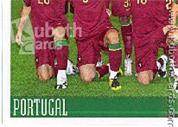 Football 2008 Panini European Championship - No 101 - Team picture Portugal