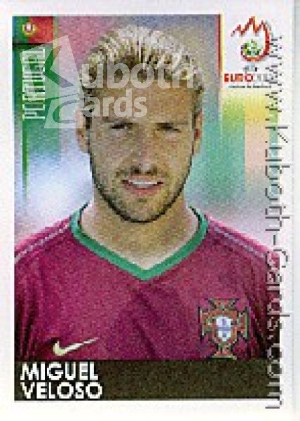 Soccer 2008 Panini European Championship - No 112 - Miguel Veloso