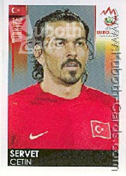 Soccer 2008 Panini European Championship - No 131 - Servet Cetin