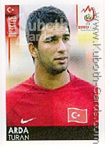Soccer 2008 Panini European Championship - No 137 - Arda Turan