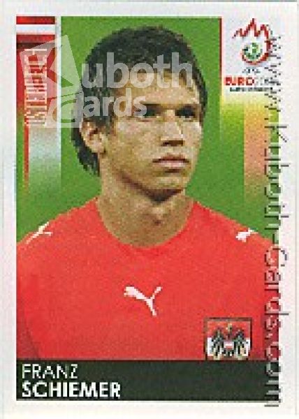 Soccer 2008 Panini European Championship - No 158 - Franz Schiemer