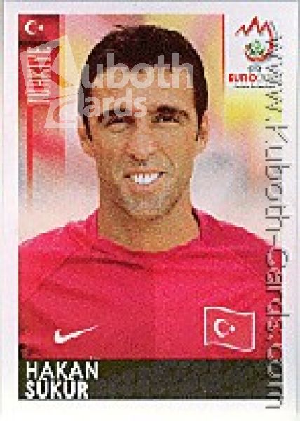 Soccer 2008 Panini European Championship - No 148 - Hakan Sükür