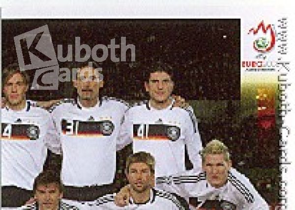 Soccer 2008 Panini European Championship - No 204 - Team picture Germany