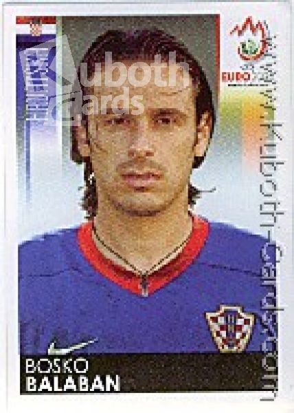 Soccer 2008 Panini European Championship - No 197 - Bosko Balaban